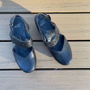 Dansko black Mary Jane clogs size 40